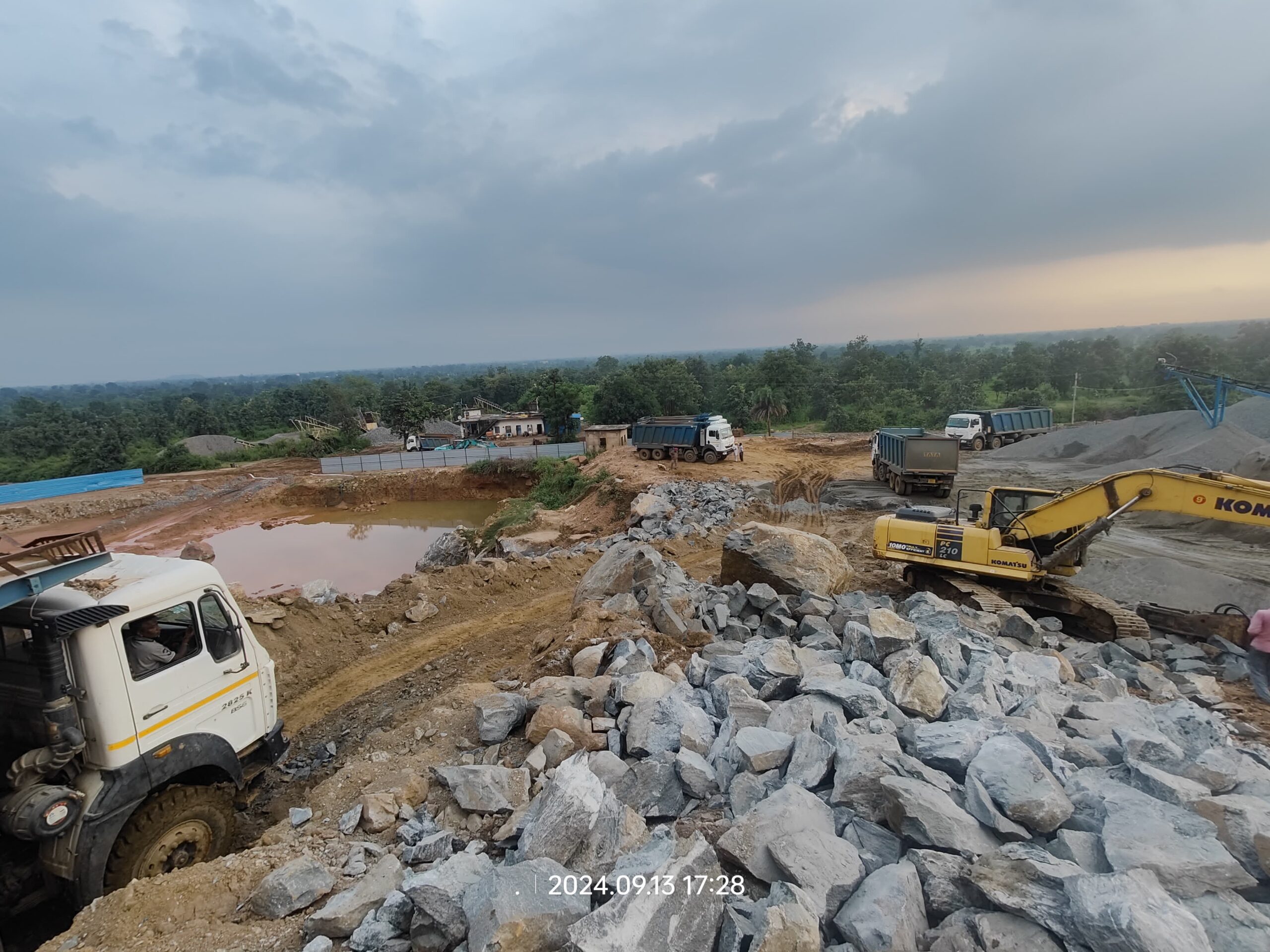 Crusher plant at Balaghat,MP