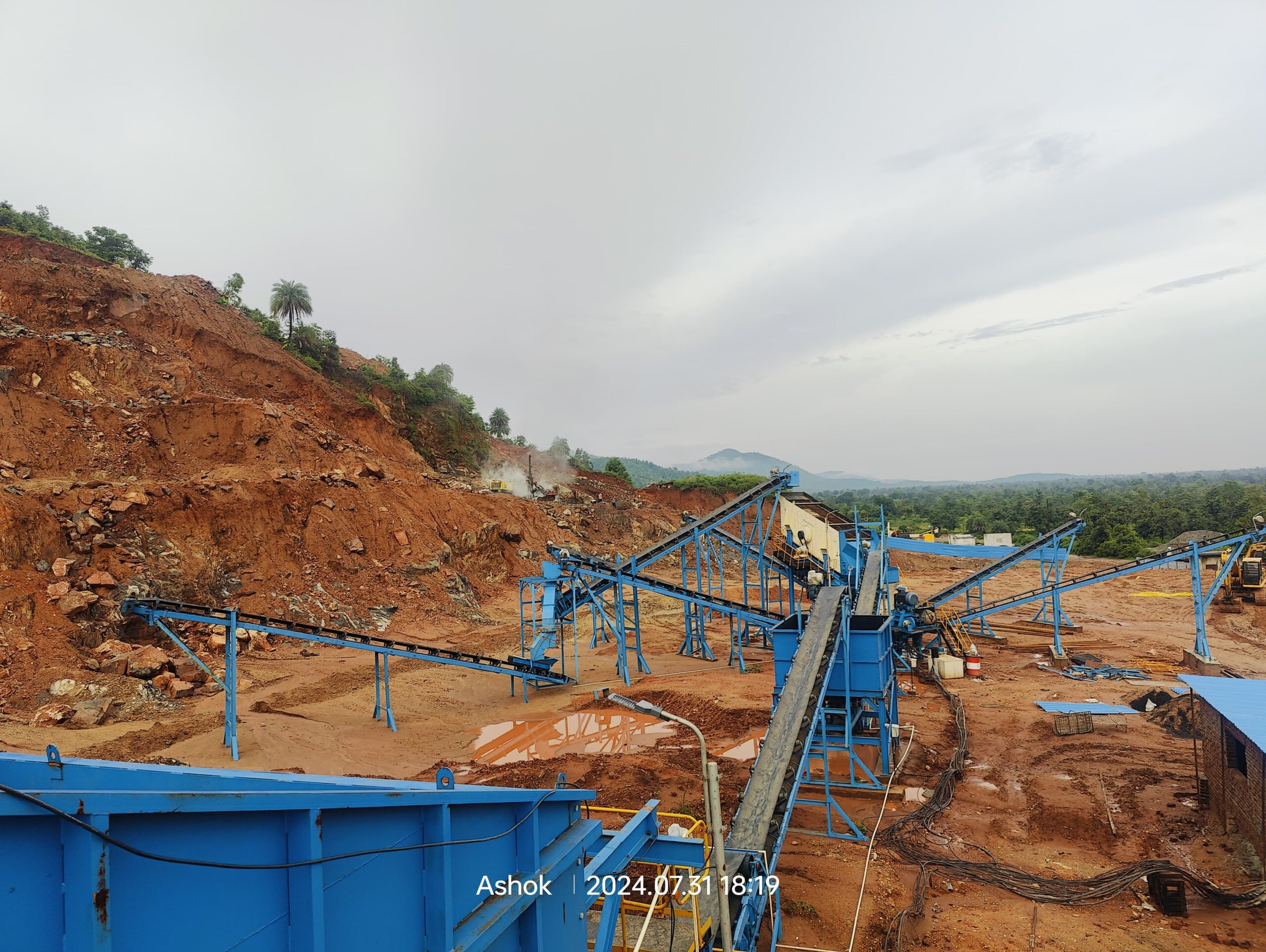 Crusher plant at Prayagraj